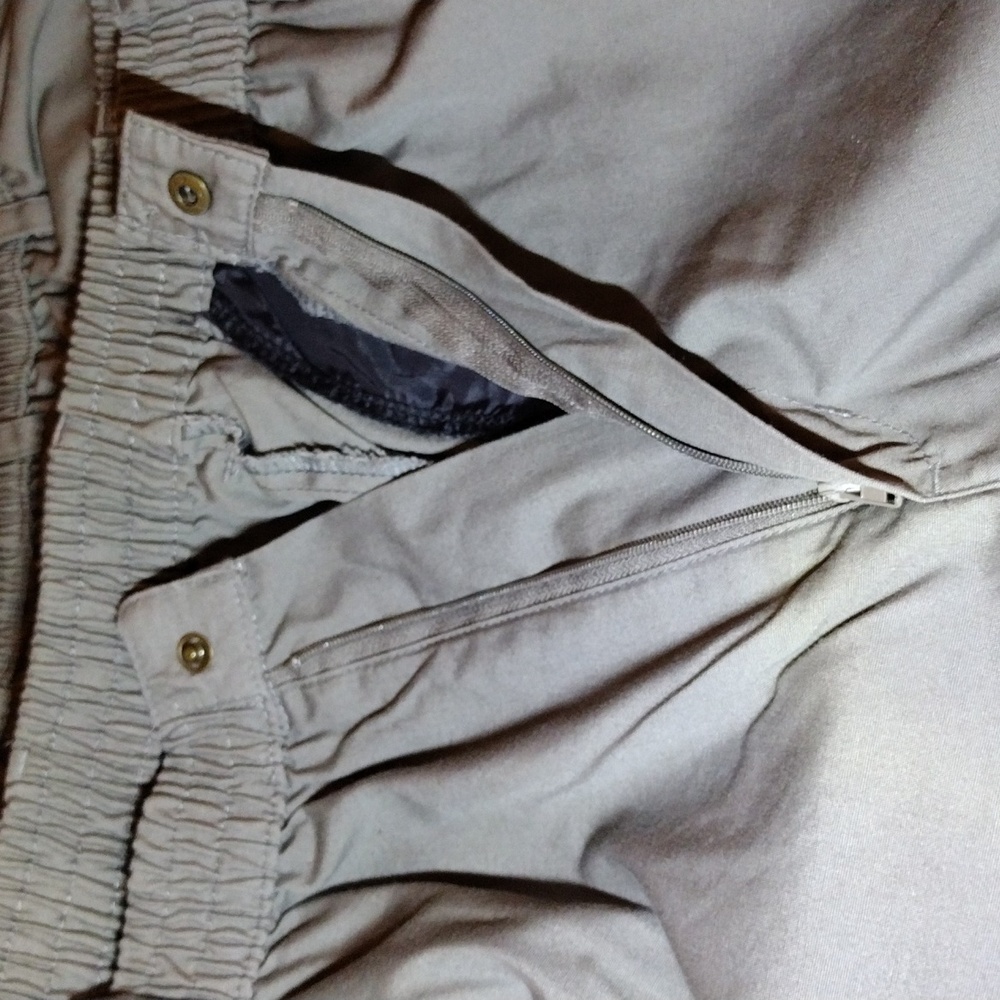 2 Pair Casual Joe by Haband Sz 34/L casual pants - Picture 3 of 8